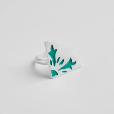 ΔΑΧΤΥΛΙΔΙ THE TILE SERIES ΛΑΜΠΕΡΟ ΠΡΑΣΙΝΟ